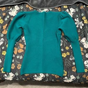 Amalli Talli Small Tall Teal Green Sweater